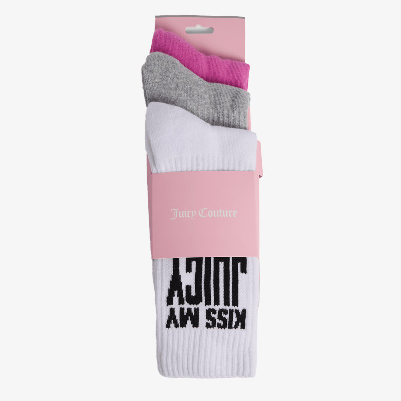 JUICY COUTURE Čarape SLOGAN SOCKS 