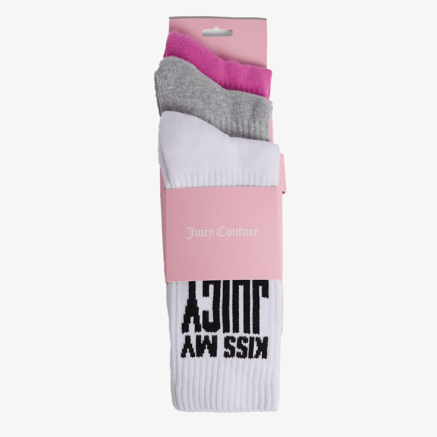 JUICY COUTURE Čarape SLOGAN SOCKS 