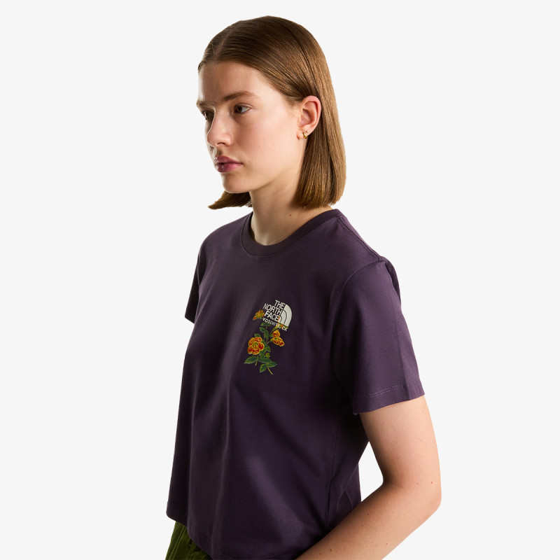 THE NORTH FACE Majica FLORA EMBRO REGULAR SHORT SLEEVE TEE-G 