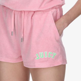 JUICY COUTURE Šorc Bandeau Drawstring Romper 